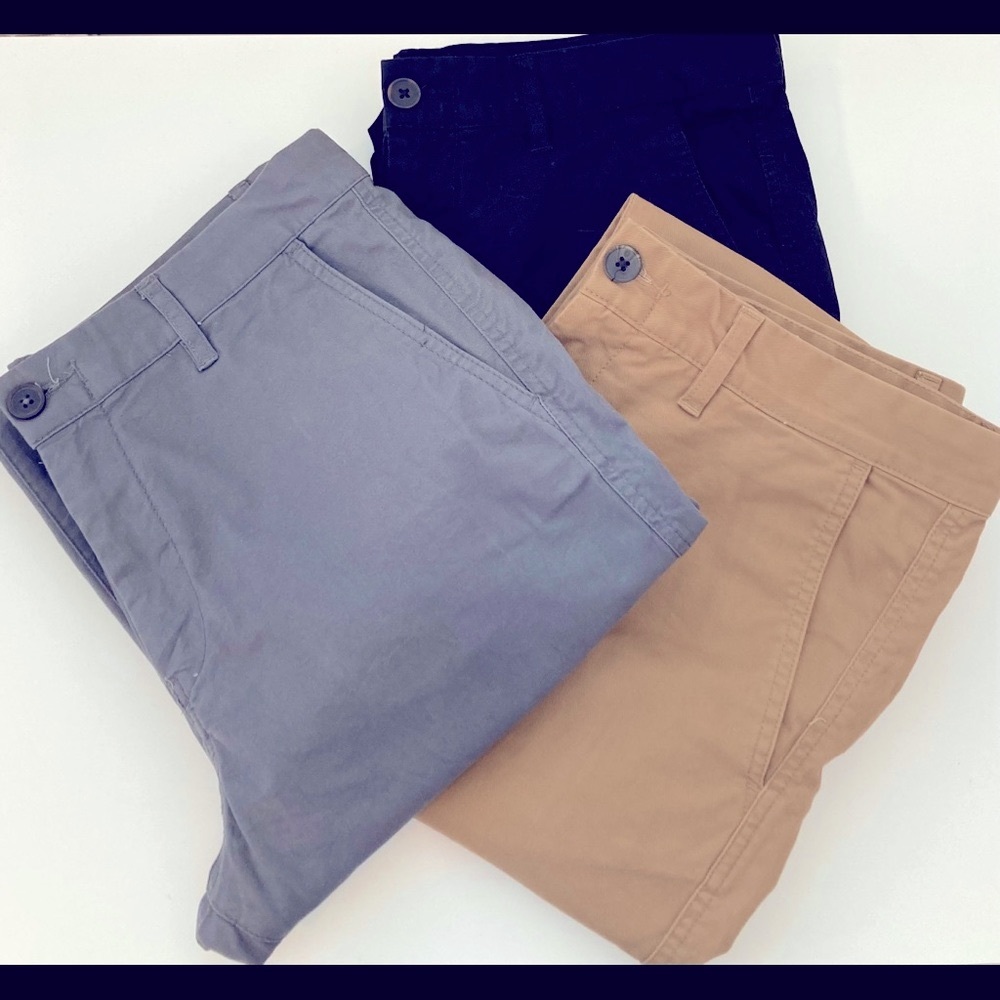 NEW. 3-Pack H&M Skinny Fit Stretch Cotton Chinos.